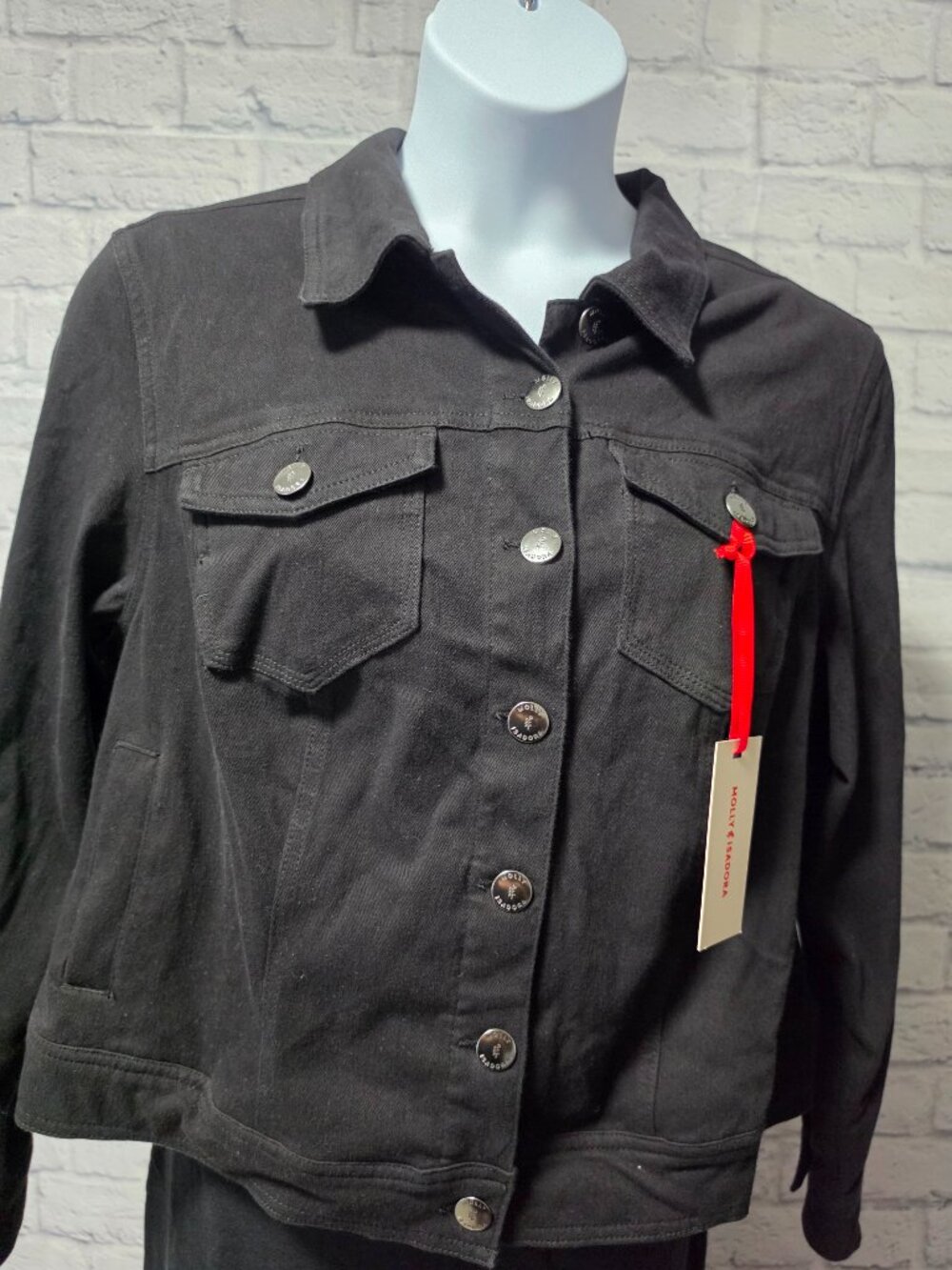 NWT- Black Button-Up Jacket